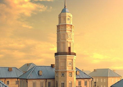 Магілёўская ратуша. Рэканструкцыя Д.Рыбкіна