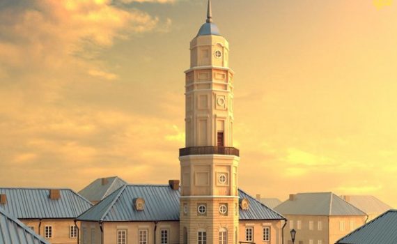 Магілёўская ратуша. Рэканструкцыя Д.Рыбкіна